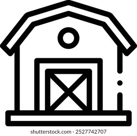 farming and gardening icon. Thin Linear Style Design Isolated On White Background