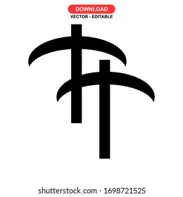 farming icon or logo isolated sign symbol vector illustration - high quality black style vector icons
