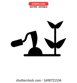 farming icon or logo isolated sign symbol vector illustration - high quality black style vector icons
