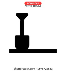 farming icon or logo isolated sign symbol vector illustration - high quality black style vector icons
