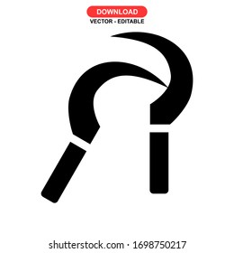 farming icon or logo isolated sign symbol vector illustration - high quality black style vector icons
