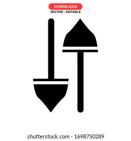 farming icon or logo isolated sign symbol vector illustration - high quality black style vector icons
