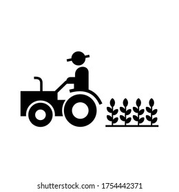 farming icon or logo isolated sign symbol vector illustration - high quality black style vector icons
