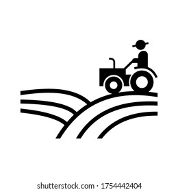 farming icon or logo isolated sign symbol vector illustration - high quality black style vector icons
