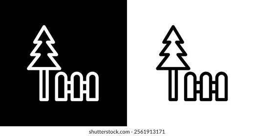 Farming icon. Plant. Plantation. Garden. Agriculture. Farmer. Black icon. Silhouette