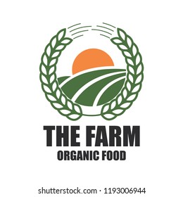 farming logo design template