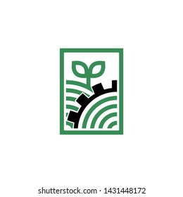 farming logo design vector ideas