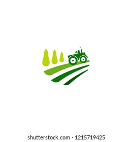 Farming Logo Design Vector Template