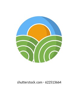 Farming logo vector