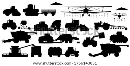 Similar – Image, Stock Photo Agricultural machinery.