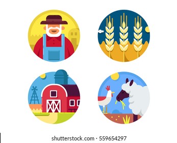 Farming set icons