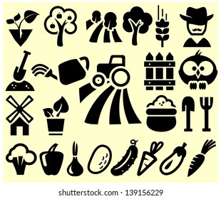 farming symbols icons