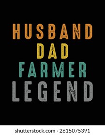 Farming T shirt Design Farmer Husband