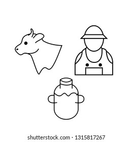 Farming Thin Line Icon