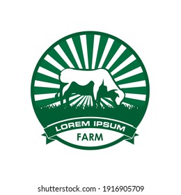 farming vector , animals logo vector