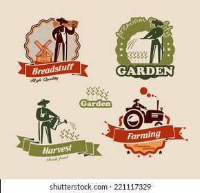 Farming. Vector format