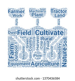 farming word cloud. tag cloud about farming