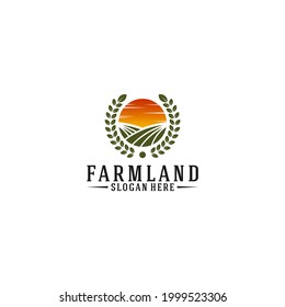 farmland logo in white background