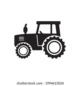 farms tractor vehicles transportation vector illustration design eps.10