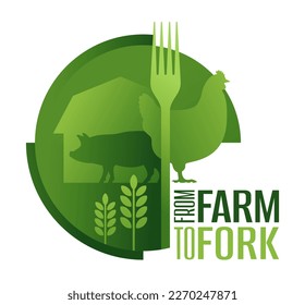 Farm-to-fork - social movement which promotes serving locally grown small farm foods at restaurants and schools. Direct food sales relationship