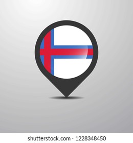 Faroe Islands Map Pin