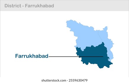 Farrukhabad sub-district map, Farrukhabad District, Uttar Pradesh State, Republic of India, Government of  Uttar Pradesh, Indian territory, Eastern India, politics, village, tourism