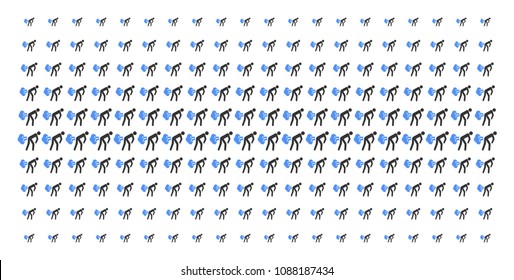 Fart gases icon halftone pattern, constructed for backgrounds, covers, templates and abstraction concepts. Vector fart gases symbols organized into halftone matrix.