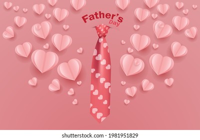 Farther is day. happy international father's day concept, can be use for card, poster, website, brochure background. 