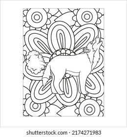 Farting Animals Coloring Page funny coloring book of animals (Funny Animal Coloring Book Page)