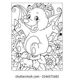 Farting Animals Coloring Page Hilariously funny coloring book of animals (Funny Animal Coloring Book Page)