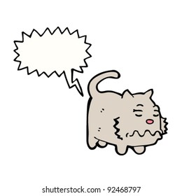 farting cat cartoon