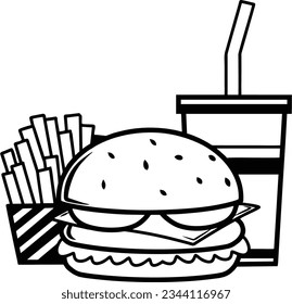 fas food logo icon vector