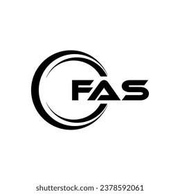 FAS Logo Design, Inspiration for a Unique Identity. Modern Elegance and Creative Design. Watermark Your Success with the Striking this Logo.