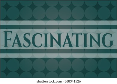 Fascinating card with nice design