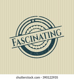 Fascinating grunge style stamp