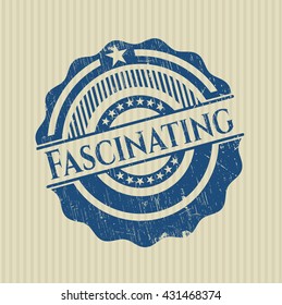Fascinating grunge style stamp