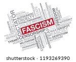Fascism Word Collage