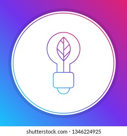 Fashian stail gradient Clean Energy Concept Icon