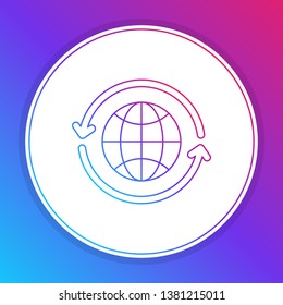 Fashian stail gradient Delivery transparent icon
