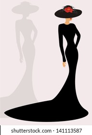 251,748 Woman dress silhouette Images, Stock Photos & Vectors ...