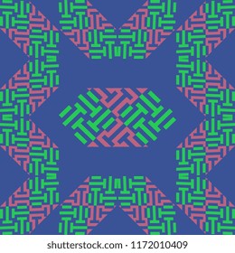 Fashion abstract textile seamless pattern with trendy colorful creative background. Vector illustration for fashion and wrapping.