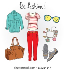 fashion accessories.