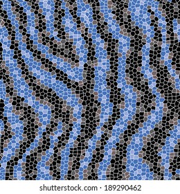 fashion animal mosaic pattern 
