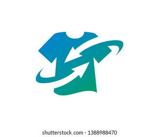 Fashion and Arrow Logo Template, Icon, Symbol