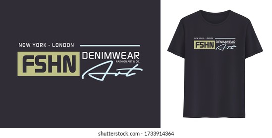 Fashion art modern t-shirt vector design, typography, Vector print, poster, screen printing.