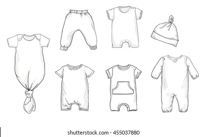 fashion baby clothing. costumes for babies. Baby onesie.
