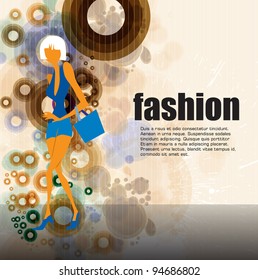 Fashion background concept