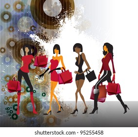 Concepto de fondo de moda