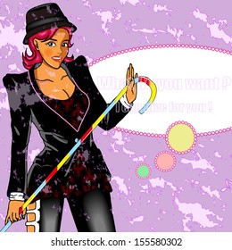 Fashion background design 