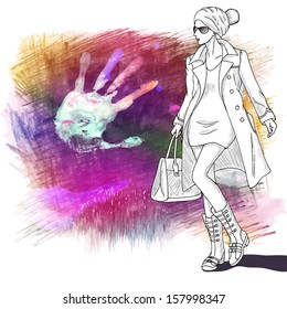 fashion background design 